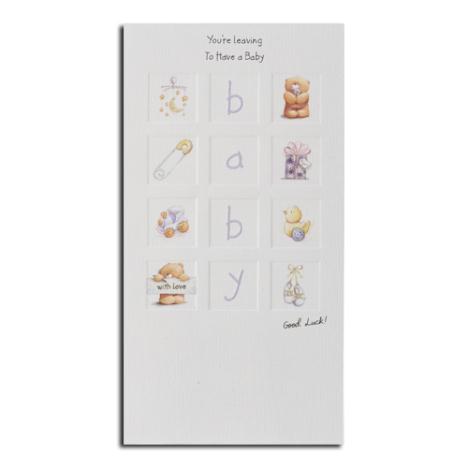 Leaving To Have A Baby Forever Friends Card